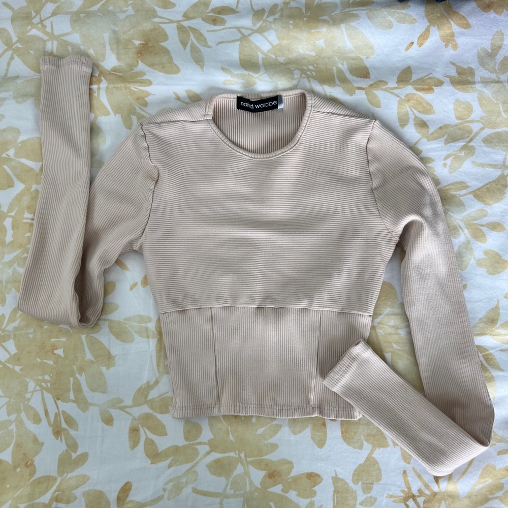 Bodycon long sleeve shirt